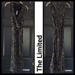 NWT The Limited Belted Silk Midi Dress